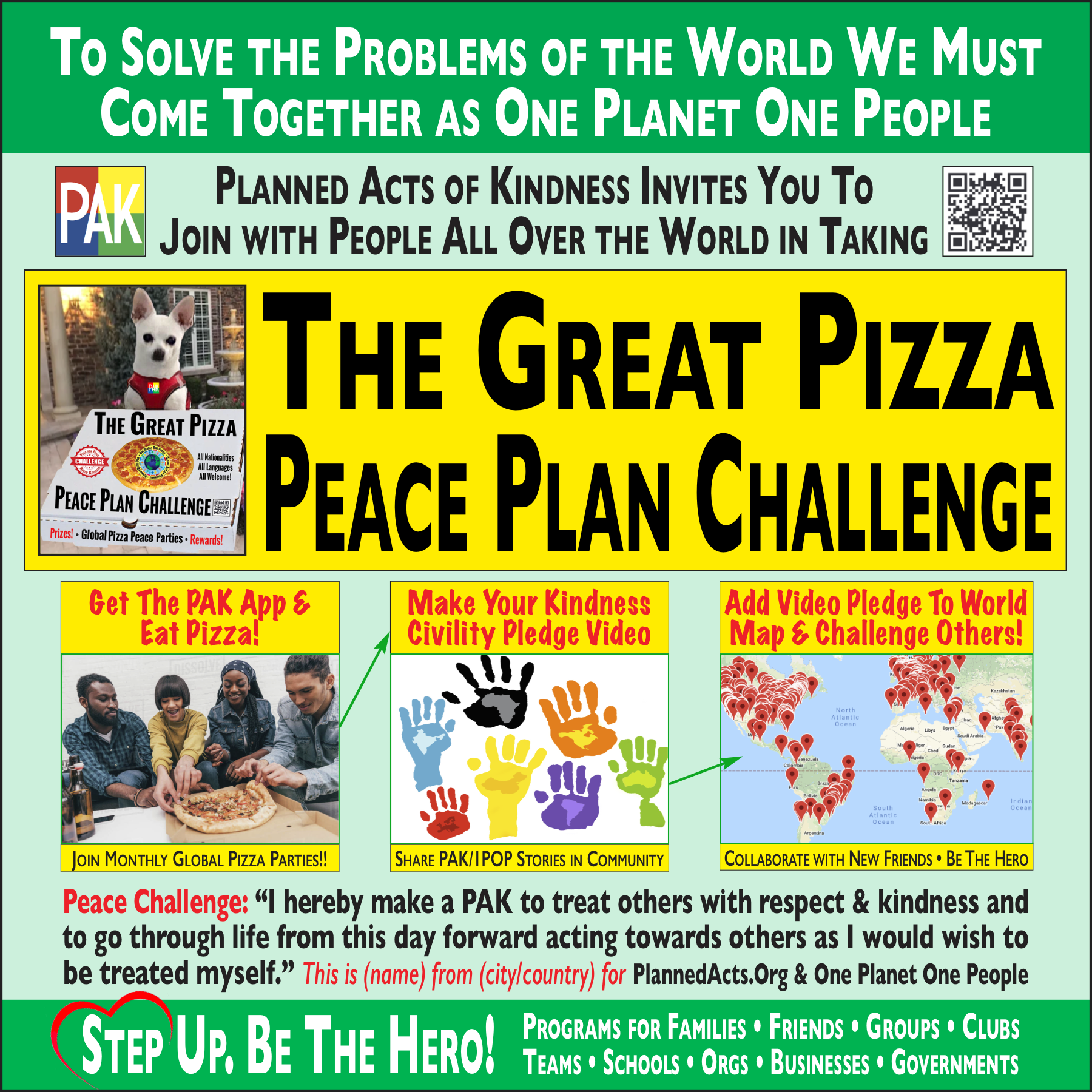 The Great Pizza Peace Plan